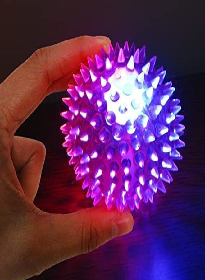 SSKR عبوة من كرتين مضيئتين بإضاءة LED متعددة الألوان للأطفال - مقاس 75 مم | هدية تذكارية لأعياد الميلاد - Image 3